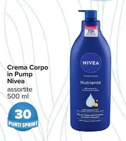 Carrefour Crema Corpo in Pump Nivea offerta