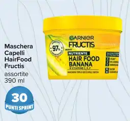Carrefour Maschera Capelli HairFood Fructis offerta