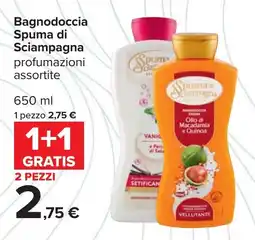 Carrefour Bagnodoccia Spuma di Sciampagna offerta