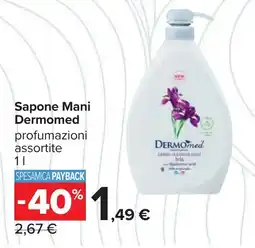 Carrefour Sapone Mani Dermomed offerta