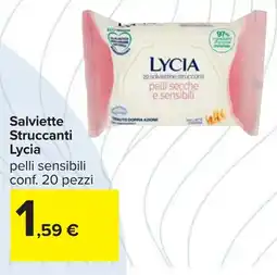 Carrefour Salviette Struccanti Lycia offerta