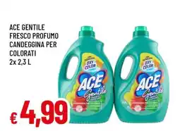 Famila ACE GENTILE FRESCO PROFUMO CANDEGGINA PER COLORATI offerta