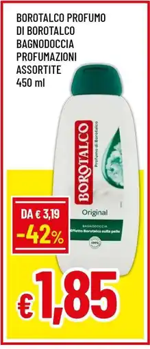Famila BOROTALCO PROFUMO DI BOROTALCO BAGNODOCCIA PROFUMAZIONI ASSORTITE offerta