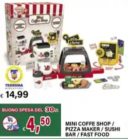 Il Gigante Mini coffe shop / pizza maker / sushi bar / fast food offerta