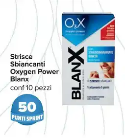 Carrefour Strisce Sbiancanti Oxygen Power Blanx offerta