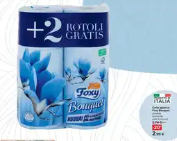 Carrefour Carta Igienica Foxy Bouquet offerta