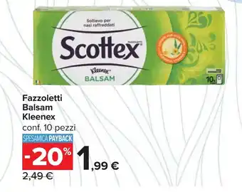 Fazzoletti Balsam Kleenex