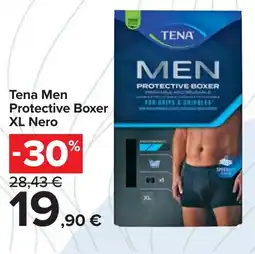 Carrefour Tena Men Protective Boxer XL Nero offerta