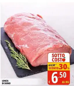 Tigros Lonza di suino offerta
