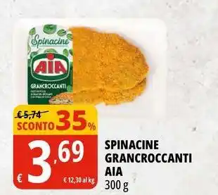 Tigros Spinacine grancroccanti AIA offerta