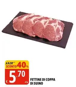 Tigros Fettine di coppa di suino offerta