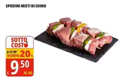 Tigros Spiedini misti di suino offerta