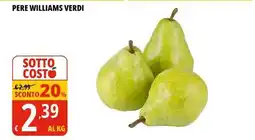 Tigros Pere williams verdi offerta