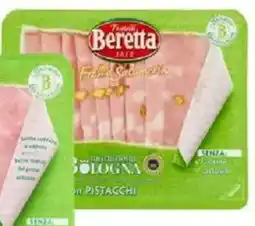 Tigros Mortadella con pistacchi fresca salumeria BERETTA offerta