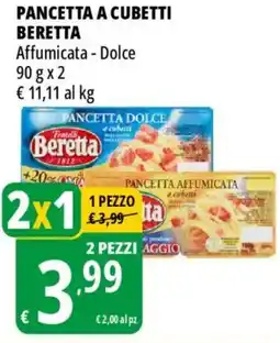 Tigros Pancetta a cubetti BERETTA offerta