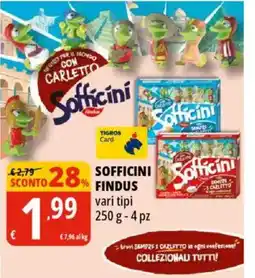 Tigros Sofficini FINDUS offerta