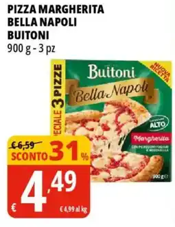 Tigros Pizza margherita bella napoli BUITONI offerta