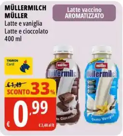 Tigros Müllermilch MÜLLER offerta