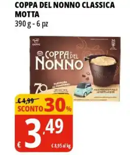 Tigros Coppa del nonno classica MOTTA offerta