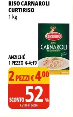 Tigros Riso carnaroli CURTIRISO offerta