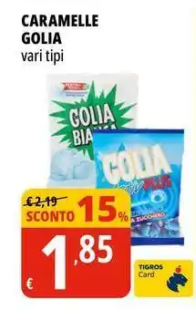 Tigros Caramelle GOLIA offerta