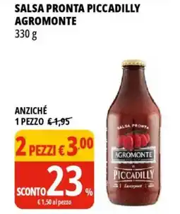 Tigros Salsa pronta piccadilly AGROMONTE offerta