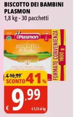 Tigros Biscotto dei bambini PLASMON offerta