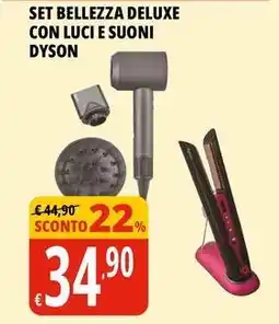 Tigros Set bellezza deluxe con luci e suoni DYSON offerta