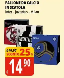 Tigros Pallone da calcio in scatola offerta