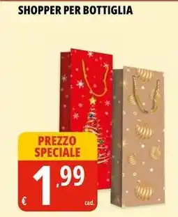 Tigros Shopper per bottiglia offerta