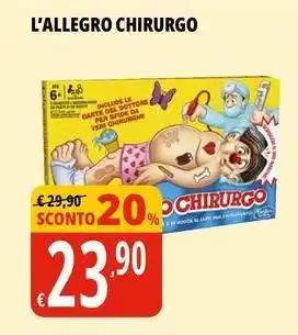 Tigros L'allegro chirurgo offerta