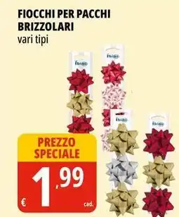 Tigros Fiocchi per pacchi brizzolari offerta