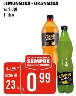 Tigros LEMONSODA - ORANSODA offerta