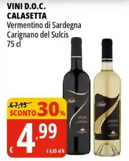 Tigros Vini d.o.c. CALASETTA offerta