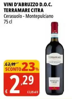 Tigros Vini d'abruzzo d.o.c. TERRAMARE CITRA offerta