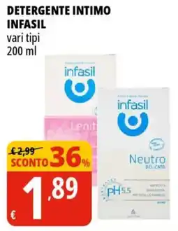 Tigros Detergente intimo INFASIL offerta