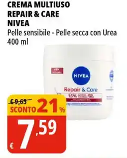 Tigros Crema multiuso repair & care NIVEA offerta