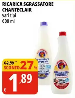 Tigros Ricarica sgrassatore CHANTECLAIR offerta