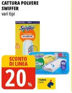 Tigros Cattura polvere SWIFFER offerta