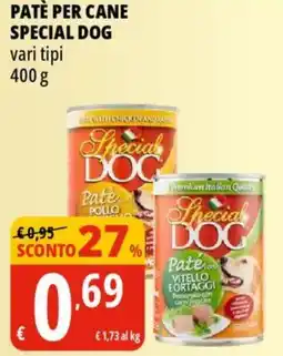 Tigros Patè per cane SPECIAL DOG offerta