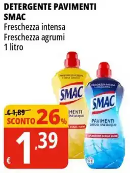Tigros Detergente pavimenti SMAC offerta