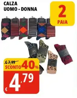 Tigros Calza uomo - donna offerta