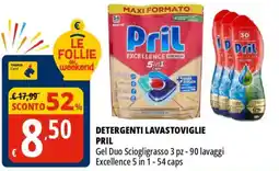 Tigros Detergenti lavastoviglie PRIL offerta