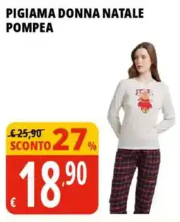 Tigros Pigiama donna natale POMPEA offerta