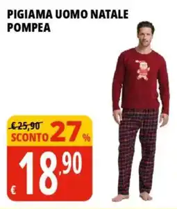 Tigros Pigiama uomo natale POMPEA offerta