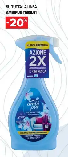 Carrefour Su tutta la linea AMBIPUR TESSUTI offerta