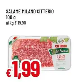 Famila Salame Milano CITTERIO offerta
