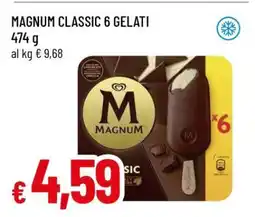 Famila MAGNUM CLASSIC 6 GELATI offerta