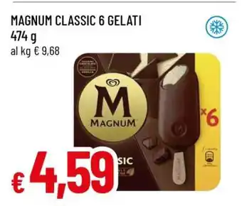 Famila MAGNUM CLASSIC 6 GELATI offerta
