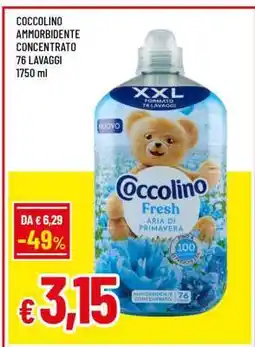 Famila COCCOLINO AMMORBIDENTE CONCENTRATO 76 LAVAGGI offerta